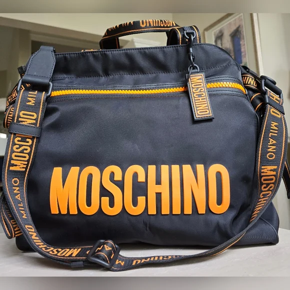 Moschino Logo Weekender Bag - Picture 8 of 15